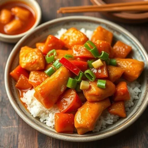 hot and sour chicken